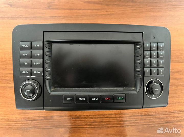 Магнитола Mercedes ML GL W164