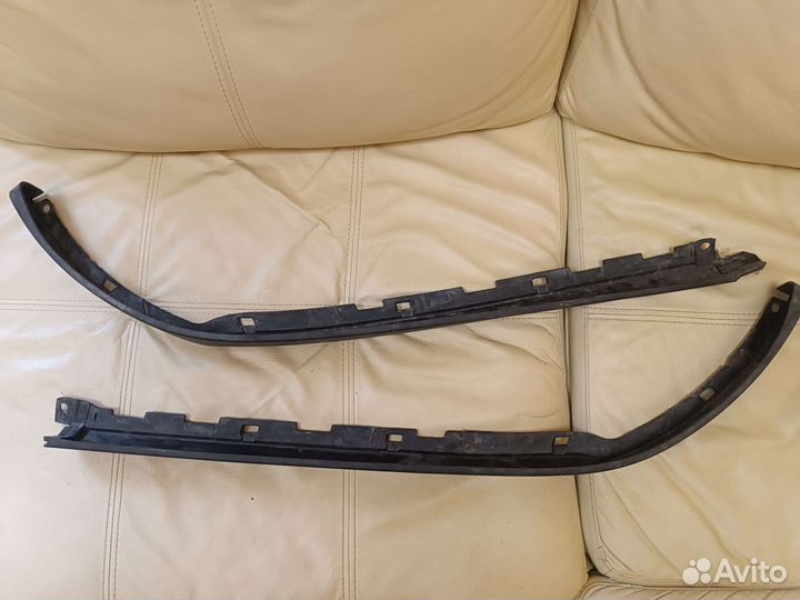 Губа(юбка) для бампера опель зафира б