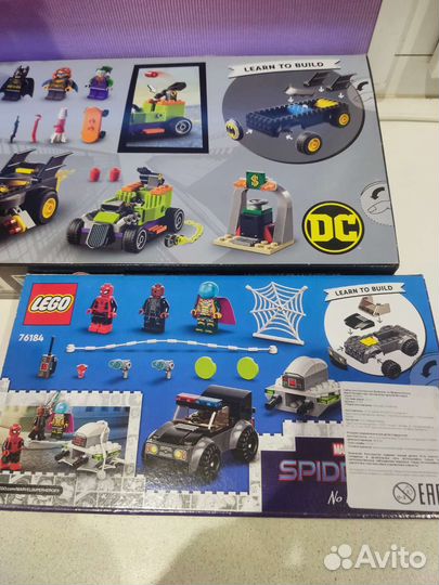 Новые Lego Оригинал Batman Spider Man