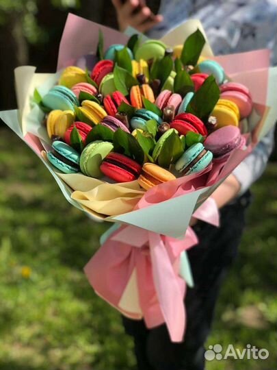 Букет из макарун