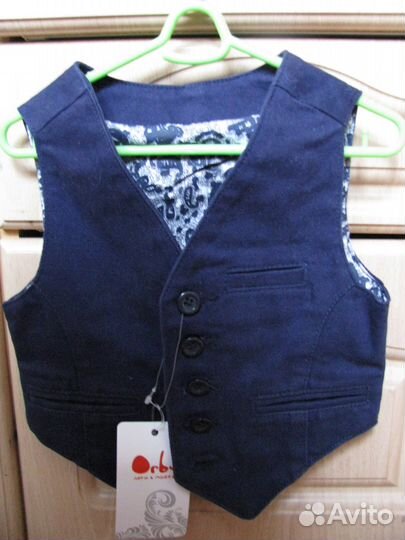 Жилет на мальчика р.92