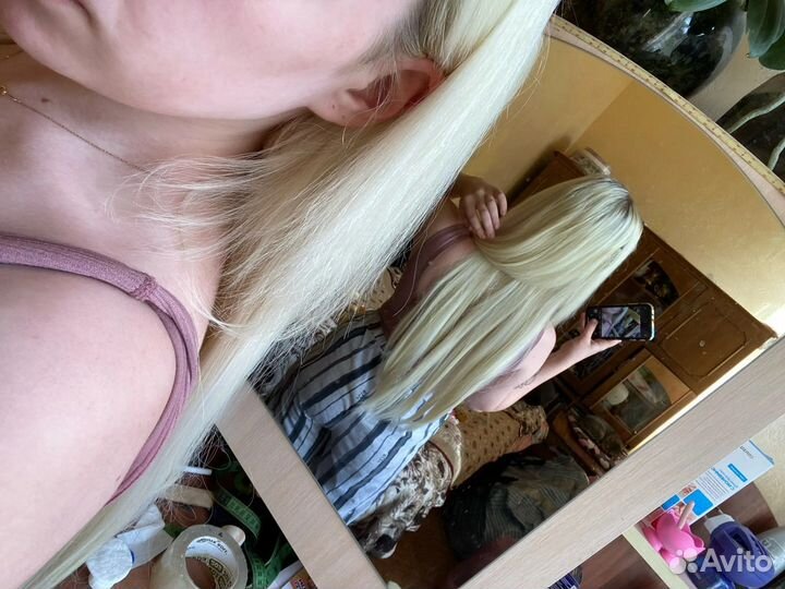 Накладные волосы новые