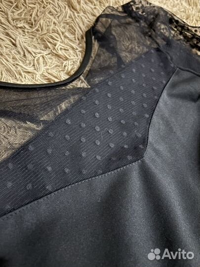 Боди женское черное