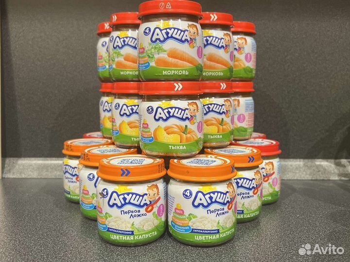 Пюре агуша мясо-овощи