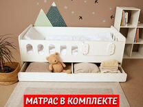 Кровать манеж матрас нужен