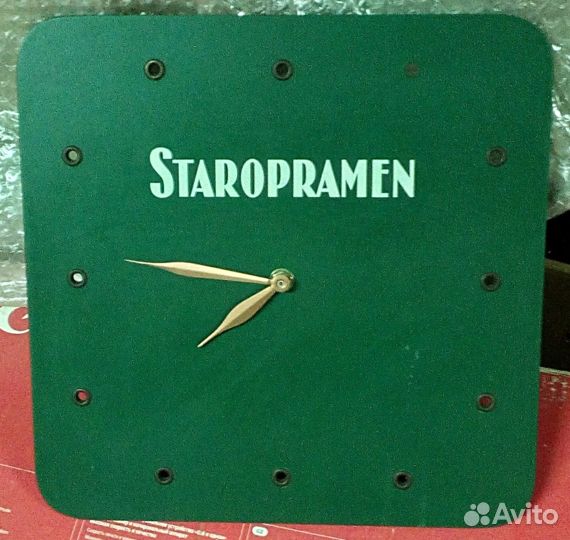 Staropramen Старопрамен Пивные Часы