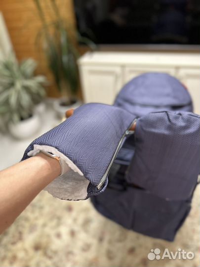 Санки коляска утепленные