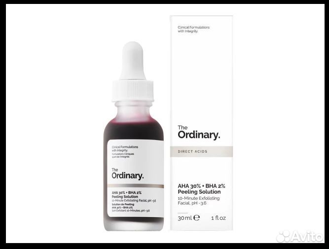 The Ordinary. Набор.Кровав.пиллинг+крем.Канада