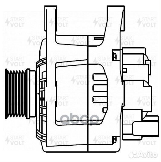 Генератор renault megane 02- 1.4I/1.6I 110A LG0931