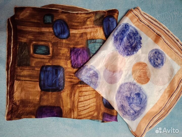 Набор коллекционных шёлковых платков