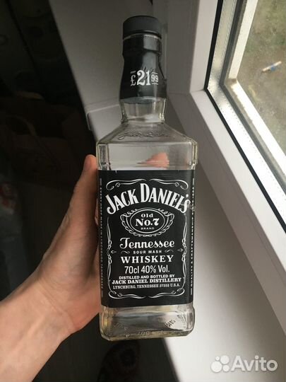 Продам пустые бутылки Jack Daniels