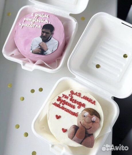 Бенто торты