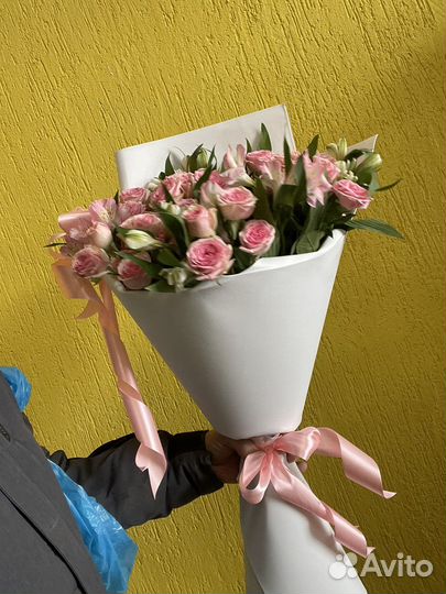 Живые цветы букеты