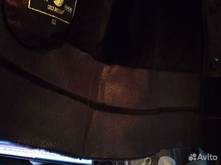 Дубленка натуральная женская 46 48 длинная