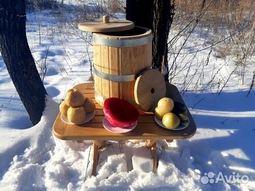 Кадка дубовая 7 литров