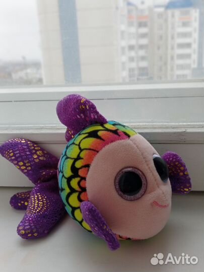 Плюшевая игрушечная рыбка