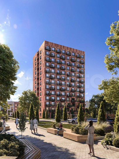 2-к. квартира, 52 м², 12/13 эт.