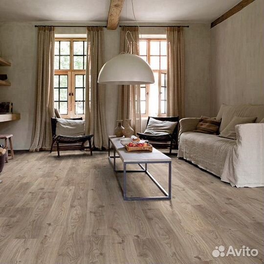 Пвх-плитка Quick-Step Livyn Дуб коттедж