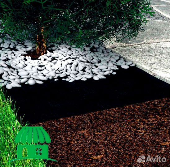 Геотекстиль 100мк 25х1,6(40м2)