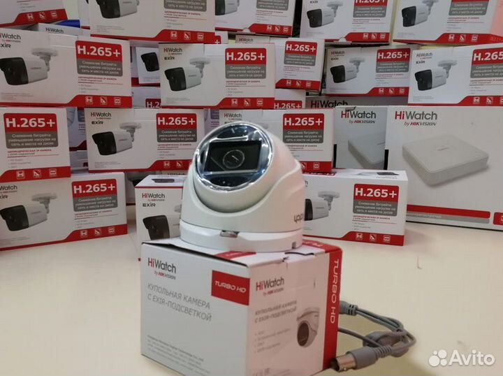 Аналоговая купольная камера DS-T203A 2.8mm HiWatch