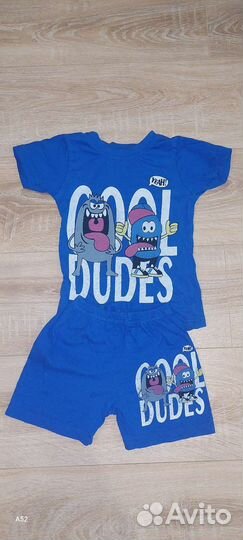Футболка + шорты комплект 98-104