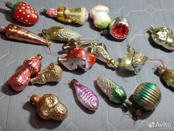 Елочные игрушки СССР