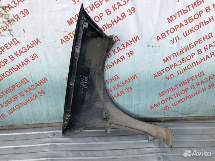 Крыло переднее левое Рено Меган 2
