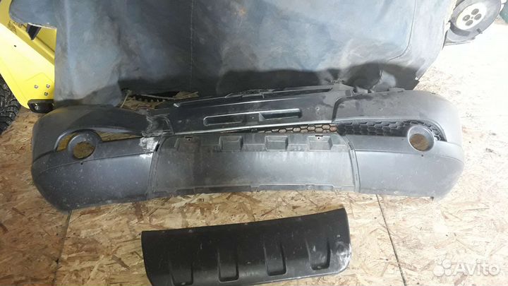 Бампер niva chevrolet бертоне передний