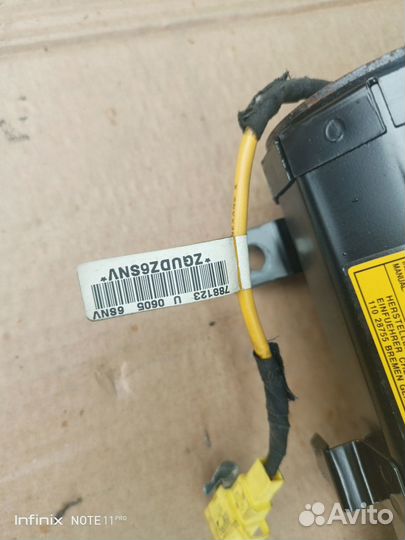 Подушка безопасности в торпедо Aveo 2005-2011