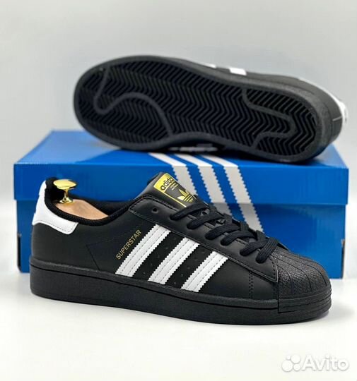 Adidas Superstar (черные)