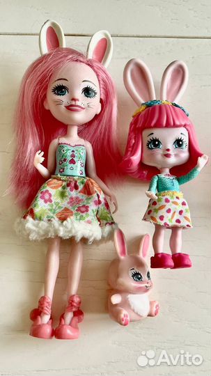 Набор куклы энчантималс с питомцами +домик