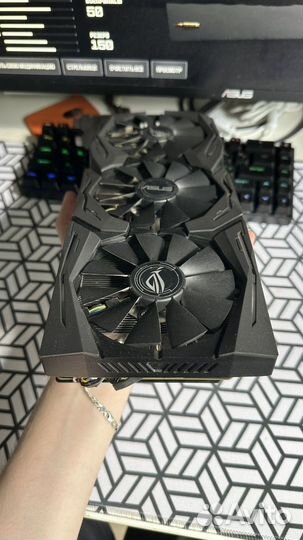 Видеокарта Asus Rog Strix GTX 1080 ti 11 gb