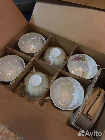 Чайный сервиз фарфор СССР