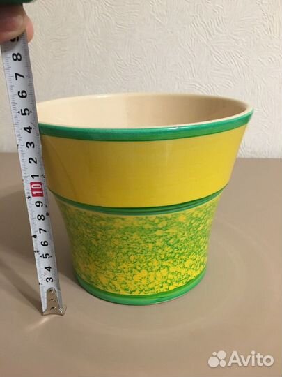 Цветочные горшки, кувшин для полива цветов, б/у