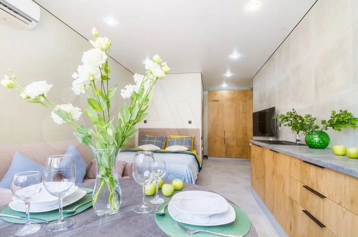 Квартира-студия, 26 м², 1/9 эт.