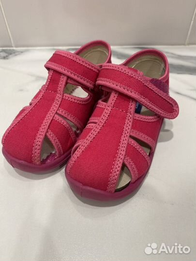 Сандали текстильные 25 для девочки