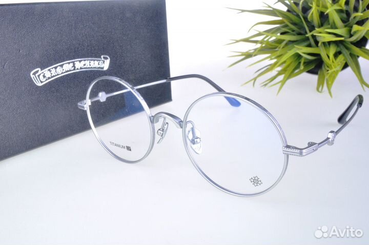 Оправа для очков Chrome Hearts Titan круглая