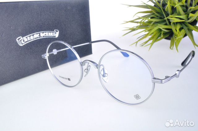 Оправа для очков Chrome Hearts Titan круглая