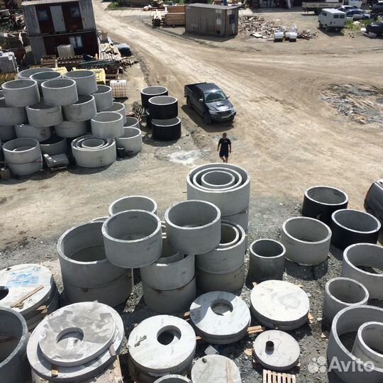 Жби кольца колодцев (бетонные кольца), септик