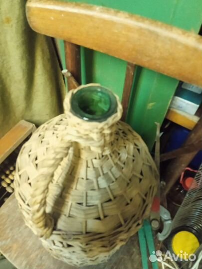 Бутылка стеклянная СССР больше 6л