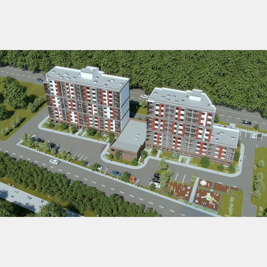 1-к. квартира, 33,4 м², 3/11 эт.