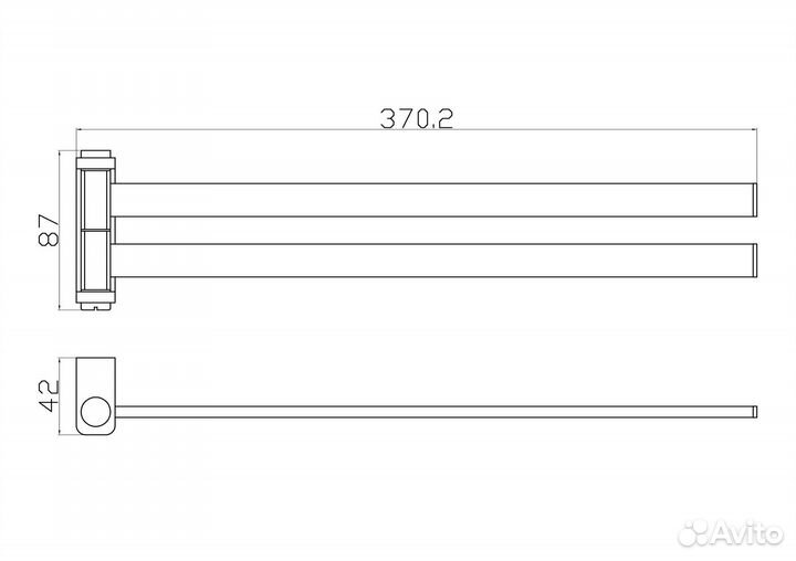 Wonzon & Woghand WW-9131-BL Полотенцеде