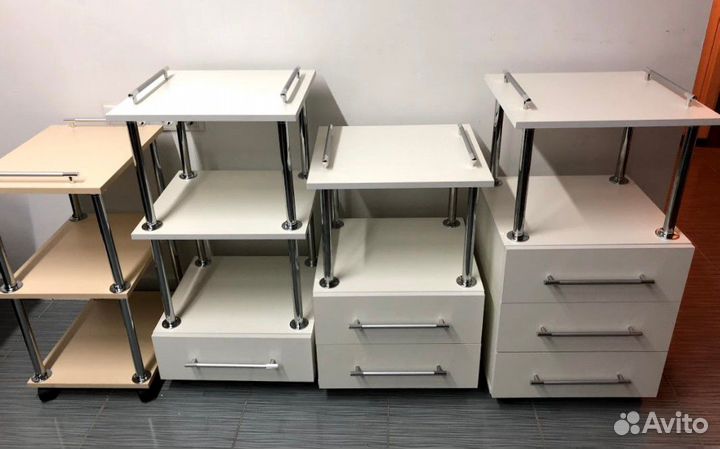 Тележка этажерка кометолога с ящиком