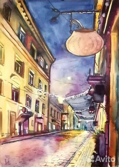 Акварель Выборг