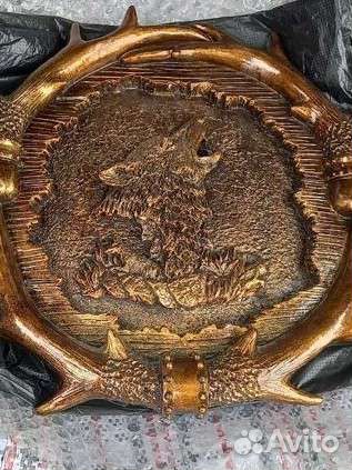 БарЕльеф-Панно Волк