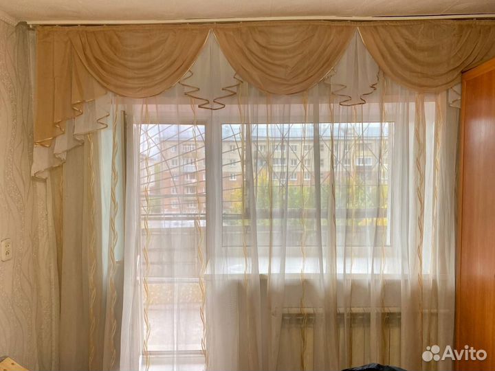 Тюль с ламбрикеном