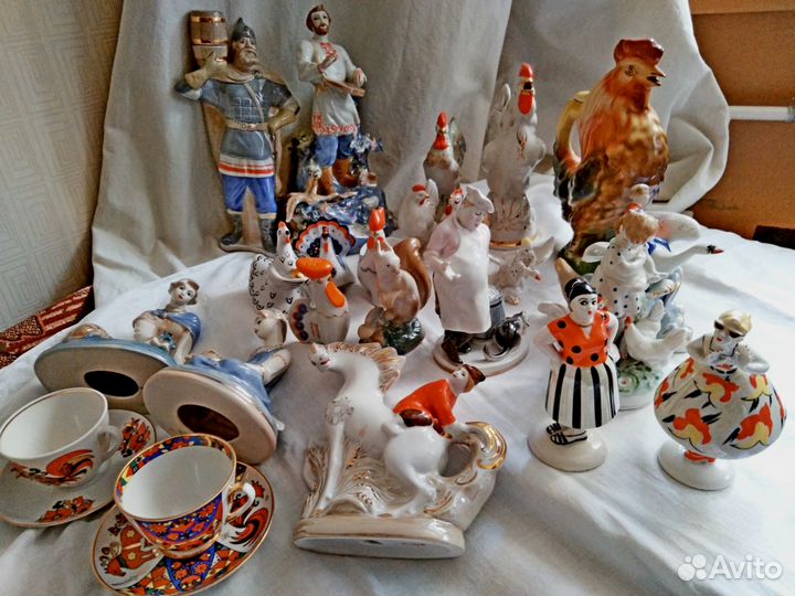 Фарфоровые статуэтки СССР. Домашняя коллекция