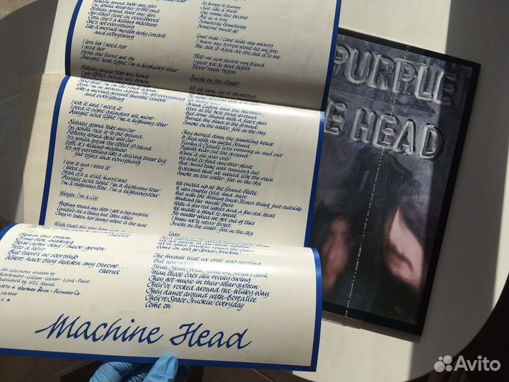 Deep purple machine head lp винил (1985 Japan)