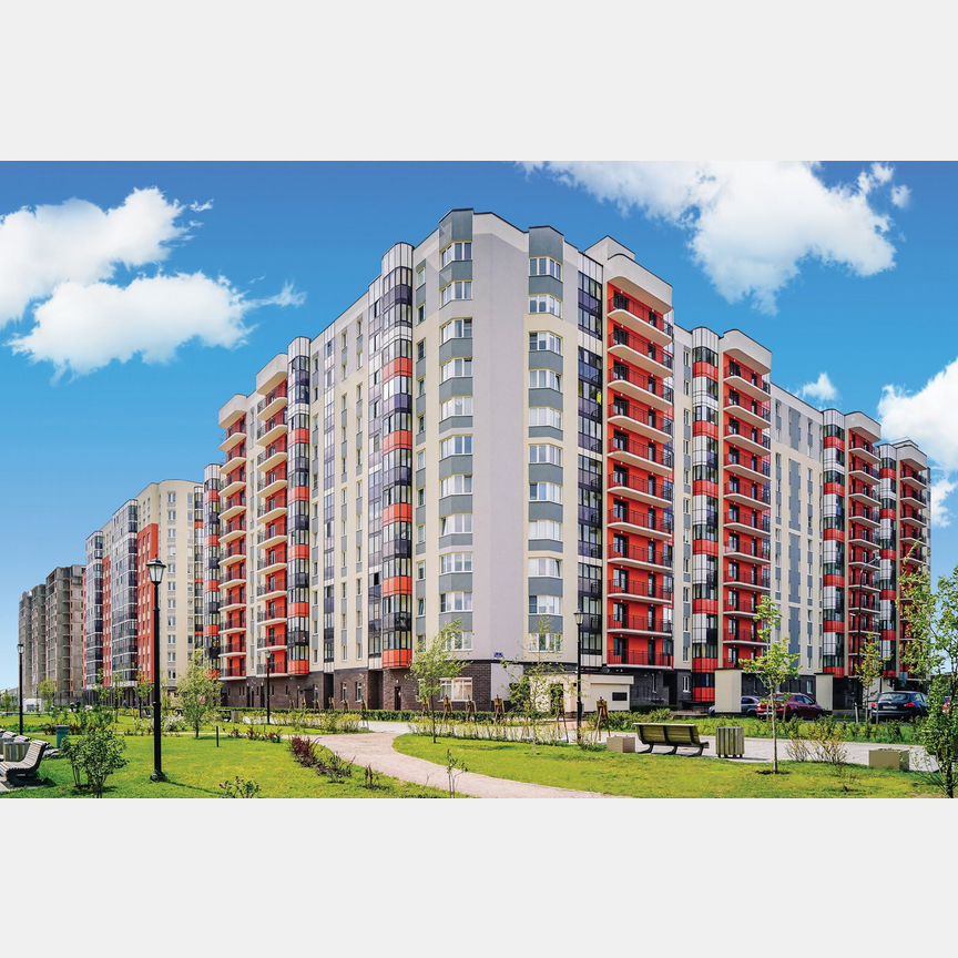1-к. квартира, 39 м², 2/12 эт.