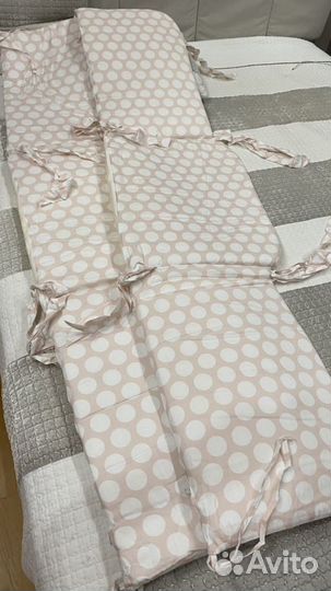 Бортики в кроватку и балдахин